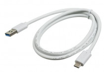 Кабель BURO USB (m)-USB Type-C (m) 1м белый (BHP USB-TPC-1W)