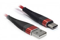 Кабель CBR USB to Type-C 21 А 1 м цветная коробка (CB 502 Red)