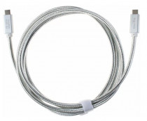Кабель TELECOM USB 3.1 Type Cm -- Cm IC 5А 20Gbs длина 2M, <> серебряный (TC420S-2M)