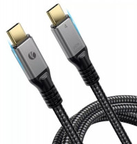 Кабель VCOM USB4 TCM--TCM, 5K@60Hz, 40GBps, PD 240W, 5A, , 1.2м (CU541M-1.2M)