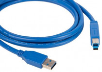 Кабель KRAMER USB-A 3.0 вилка- USB-B вилка, 1,8 м (C-USB3/AB-6)