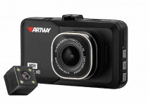 Видеорегистратор автомобильный ARTWAY AutoCam черный 2Mpix 1080x1920 1080i 120гр. Ambarella (AV-394)