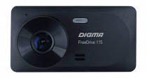 Видеорегистратор автомобильный DIGMA 1 Мп, 1920x1080, 150°, экран - 3.2