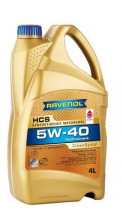 Моторное масло RAVENOL синтетическое HCS 5W-40 4 л (1112105-004)