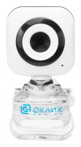 Веб камера OKLICK Оклик белый 0.3Mpix (640x480) USB2.0 с микрофоном (OK-C8812)