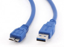 Кабель GEMBIRD PRO USB 3.0 для соед. 1.8м А-microB (5 pin) позол.конт., пакет (CCP-mUSB3-AMBM-6)