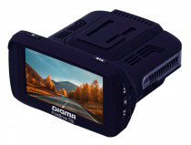 Видеорегистратор с радаром DIGMA Freedrive 720 GPS черный (Digma FD720)