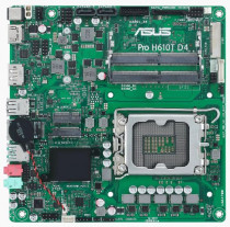 Материнская плата ASUS LGA1700, B610, 2*DDR4, DP,HDMI, SATA 6.0, M.2, USB 3.2*2, USB 2.0*2, mITX; 90MB1AM0-M0EAYC (PRO H610T D4-CSM)