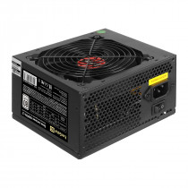 Блок питания EXEGATE 400W 80 PLUS® 400PPH-LT (ATX, APFC, КПД 82% (80 PLUS), 12cm fan, 24pin, (4+4)pin, PCIe, 5xSATA, 3xIDE, black, Color Box) (EX292148RUS)