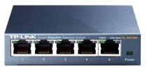 Коммутатор TP-LINK неуправляемый, 5 портов Ethernet 1 Гбит/с (TL-SG105)