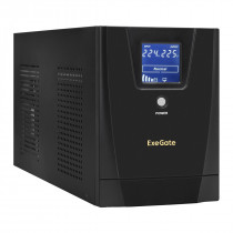 ИБП EXEGATE SpecialPro Smart LLB-3000.LCD.AVR.3SH.2C13.RJ.USB <3000VA/1800W, LCD, AVR,3*Schuko+2*C13,RJ45/11,USB, металлический корпус, Black> (EX292636RUS)