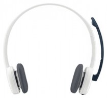 Гарнитура LOGITECH проводная с накладными наушниками, микрофон с шумоподавлением, подключение: 2 x mini jack 3.5 mm, кабель 1.8 м, Headset H150 White (981-000350)