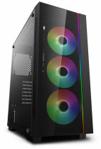 Корпус DEEPCOOL Midi-Tower, без БП, с окном, подсветка, 2xUSB 2.0, USB 3.0, DP-ATX-MATREXX55V3-AR-3F, чёрный (MATREXX 55 V3 ADD-RGB 3F Black)