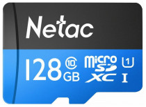 Карта памяти NETAC MicroSDXC 128GB Class 10 UHS-I U1 P500 Standard (NT02P500STN-128G-S)