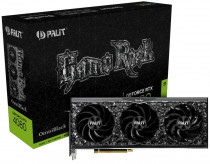 Видеокарта PALIT GeForce RTX 4080, 16 Гб GDDR6X, 256 бит, GAMEROCK OMNIBLACK 16G (NED4080019T2-1030Q)