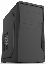 Корпус FOXLINE mATX case, black, w/PSU 450W 12cm, w/2xUSB2.0, w/2xUSB3.0, w/1xType-C (USB2.0), w/2xcombo audio, w/pwr cord, w/o FAN (FL-733R-FZ450R-U32C-PH)