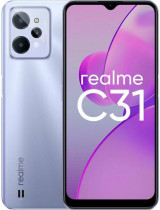 Смартфон REALME C31 32Gb 3Gb серебристый моноблок 3G 4G 6.52