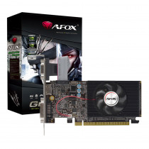 Видеокарта AFOX GT610 1GB LP DDR3 64BIT DVI HDMI VGA SINGLE FAN RTL (AF610-1024D3L7-V6)
