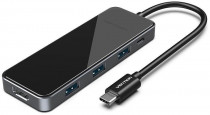 USB хаб VENTION Мультифункциональный USB-C > HDMI v2.0/3xUSB 3.0 OTG/PD (THPBB)