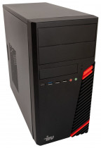 Компьютер IRU Home 310H5SM MT i5 11400F (2.6) 16Gb SSD512Gb GTX1630 4Gb Free DOS GbitEth 500W черный (1859408)