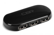 USB хаб CBR 4 порта, USB 2.0, Поддержка Plug&Play. Длина провода 42+-5см. (CH 130)