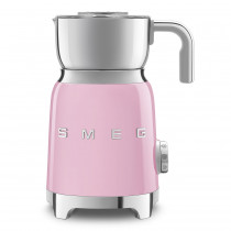 Вспениватель молока SMEG капучинатор 50's Style, стационарный, 500Вт, 600мл, нержавеющая сталь, розовый (MFF01PKEU)