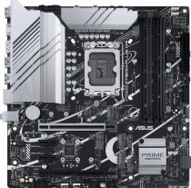 Материнская плата ASUS Socket 1700, Intel Z790, 4xDDR4, PCI-E 5.0, PCI-E 4.0, 4xM.2, 4xUSB 3.2 Gen1, USB 3.2 Gen2, USB 3.2 Gen2x2 Type-C, HDMI, DisplayPort, mATX (PRIME Z790M-PLUS D4)