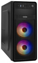 Корпус EXEGATE Midi-Tower, 700 Вт, подсветка, USB 2.0, USB 3.0, EVO-5017 700W, чёрный (EX290152RUS)