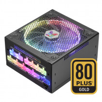 Блок питания SUPER FLOWER 850 Вт, ATX, активный PFC, 130 мм, 80 PLUS Gold, отстёгивающиеся кабели, подсветка, Leadex Gold III ARGB (SF-850F14RG)