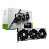 Видеокарта MSI GeForce RTX 4080, 16 Гб GDDR6X, 256 бит (RTX 4080 16GB SUPRIM X)