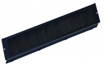 Панель HYPERLINE с щеточным кабельным вводом в пол/потолок для шкафов серии TTC2, 71 мм х 274 мм (ШхД), черный (RAL 9004) (TCB-TTC2-RAL9004)