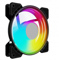 Вентилятор для корпуса POWERCASE 5 color LED 140 x 140 х 25 мм Molex, 900±10% об/мин Bulk (M6-14-LED)