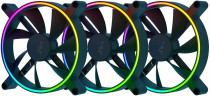 Комплект вентиляторов RAZER Kunai Chroma RGB 140MM LED PWM Performance Fan - 3 Fans - FRML Packaging/ Kunai Chroma RGB 140MM LED PWM Performance Fan - 3 Fans - FRML Packaging (RC21-01810200-R3M1)