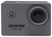 Экшн-камера DIGMA DiCam 180 серый (DC180)