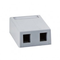 Розеточная коробка RIT Casing,Flash,2P,White (R4180020)