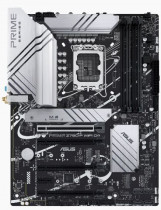 Материнская плата ASUS Socket 1700, Intel Z790, 4xDDR4, PCI-E 5.0, 3xPCI-E 4.0, 3xM.2, 2500 Мбит/с, Wi-Fi, Bluetooth, 2xUSB 3.2 Gen1, USB 3.2 Gen2, USB 3.2 Gen2x2 Type-C, HDMI, DisplayPort, ATX (PRIME Z790-P WIFI D4)