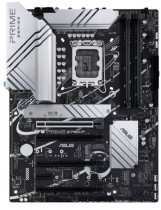 Материнская плата ASUS Socket 1700, Intel Z790, 4xDDR5, PCI-E 5.0, 3xPCI-E 4.0, 4xM.2, 2500 Мбит/с, 2xUSB 3.2 Gen1, USB 3.2 Gen2, USB 3.2 Gen2x2 Type-C, HDMI, DisplayPort, ATX (PRIME Z790-P)