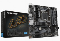 Материнская плата GIGABYTE Socket 1700, Intel B760, 4xDDR4, PCI-E 4.0, 2xM.2, 2500 Мбит/с, 3xUSB 3.2 Gen1, USB 3.2 Gen2 Type-C, HDMI, 2xDisplayPort, mATX (B760M DS3H DDR4)