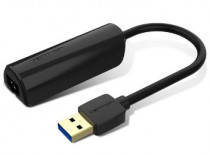 Ethernet-адаптер VENTION USB 3.0 to Gigabit Ethernet Adapter ABS Type Black 0.15m (CEHBB)