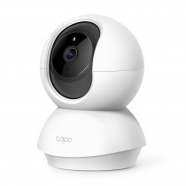 Видеокамера наблюдения TP-LINK 1080P Поворотная для внутреннего использования, поворот по горизонтали – 360°, поворот по вертикали – 114°, поддержка ночного видения, обнаружение движения, двусторонняя аудиосвязь, слот для карты MicroSD  до 128G, (088095) (Tapo C200)