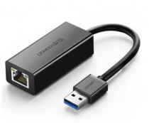 Ethernet-адаптер UGREEN CR111 (20256) USB 3.0 Gigabit Ethernet Adapter. Цвет: черный CR111 (20256) USB 3.0 Gigabit Ethernet Adapter - Black (20256_)