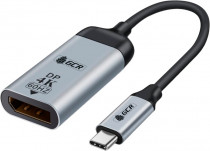 Адаптер-переходник GREENCONNECT GCR USB Type C > DisplayPort 1.4 8K, M/F, (GCR-53395)