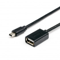 Кабель ATCOM USB AF-MINIUSB OTG 0.1M (AT2822)