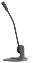 Микрофон SVEN настольный, конденсаторный, всенаправленный, jack 3.5 мм, MK-205 (SV-014575)