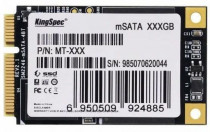 SSD накопитель KINGSPEC mSATA 256Gb MT Series (SATA3, up to 550/500MBs, 3D NAND, 120TBW) (MT-256)