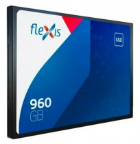SSD накопитель FLEXIS 960GB SATA3 6Гб/с TLC, SMI2258XT, серия Basic XT, (FSSD25TBSM-960)