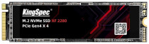 SSD накопитель KINGSPEC M.2 256Gb XF Series (PCI-E 4.0 x4, up to 4900/2800MBs, 3D NAND, 125TBW, NVMe 1.3, 22х80mm) (XF-256 2280)