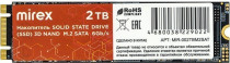 SSD накопитель MIREX 2TB N535N, M.2 2280, SATA III, [R/W - 530/450 MB/s] TLC (13640-002TBM2SAT)