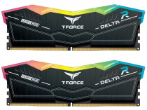 Комплект памяти TEAM GROUP 32 Гб, 2 модуля DDR5, 57600 Мб/с, CL34-42-42-84, 1.4 В, XMP профиль, радиатор, подсветка, 7200MHz, Team T-Force Delta RGB, 2x16Gb KIT (FF3D532G7200HC34ADC01)