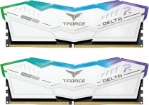 Комплект памяти TEAM GROUP 32 Гб, 2 модуля DDR5, 57600 Мб/с, CL34-42-42-84, 1.4 В, XMP профиль, радиатор, подсветка, 7200MHz, Team T-Force Delta RGB, 2x16Gb KIT (FF4D532G7200HC34ADC01)